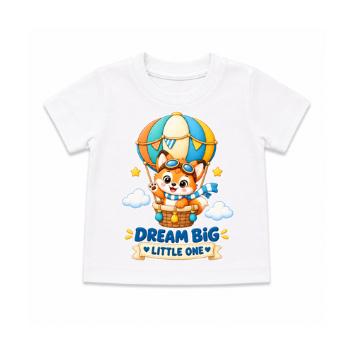 Dream Big Little One | Unisex T-Shirt | 3–12 Months