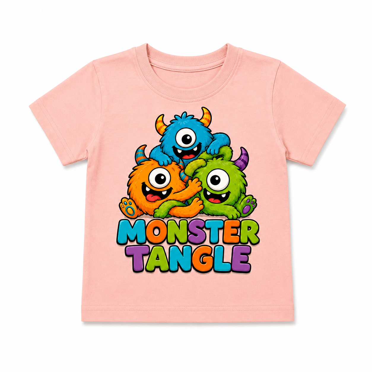 Monster Tangle | Unisex Kids’ T-Shirt | 1–6 Years