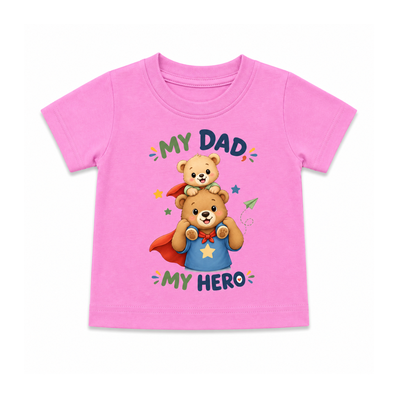 My Dad, My Hero Baby T-Shirt | Unisex