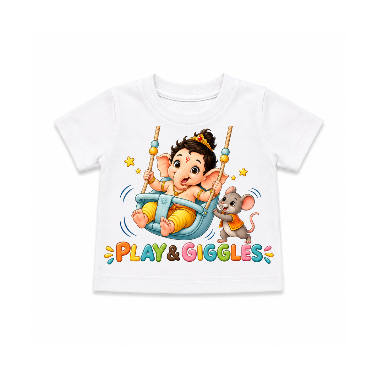 Play & Giggles Ganpati T-Shirt