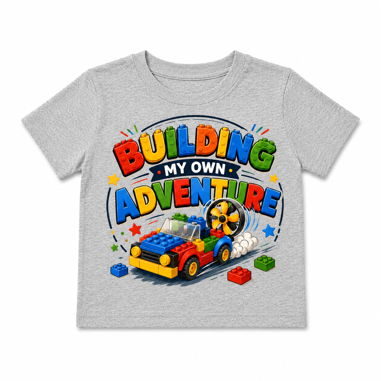 Building My Own Adventure | Unisex Kids’ T-Shirt | 1–6 Years