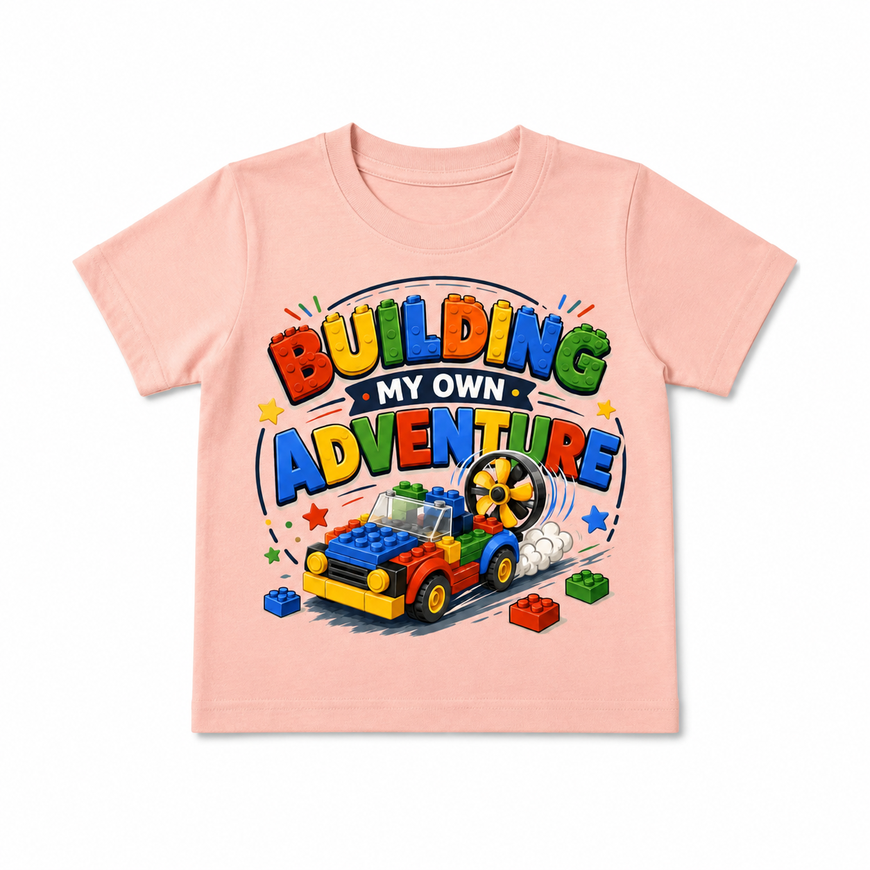 Building My Own Adventure | Unisex Kids’ T-Shirt | 1–6 Years