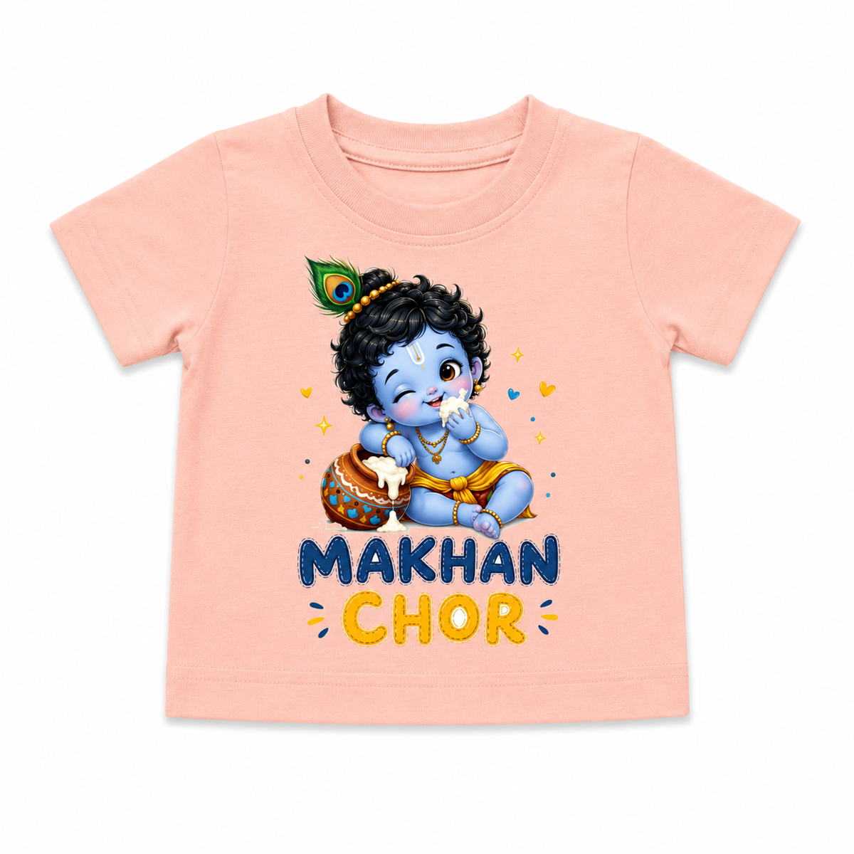 Makhan Chor Krishna T-Shirt
