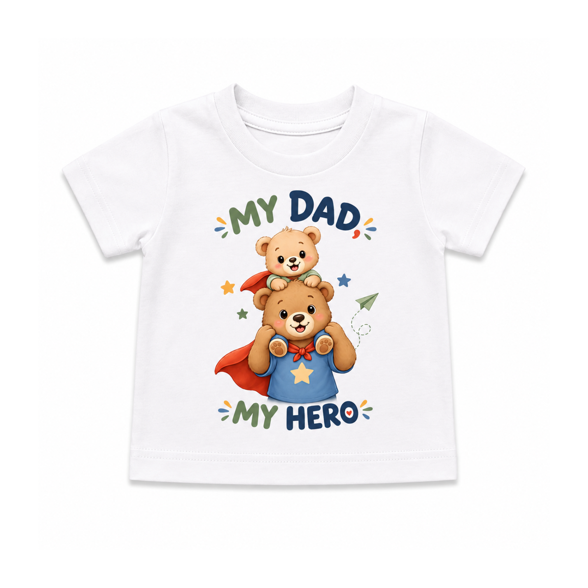 My Dad, My Hero Baby T-Shirt | Unisex